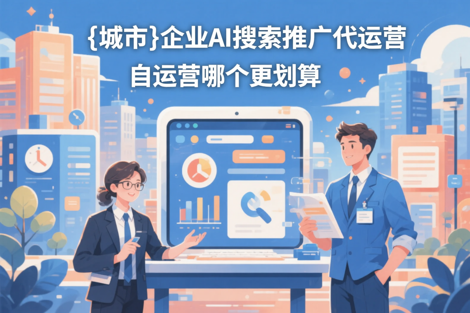 钦州企业AI搜索推广代运营和自运营哪个更划算
