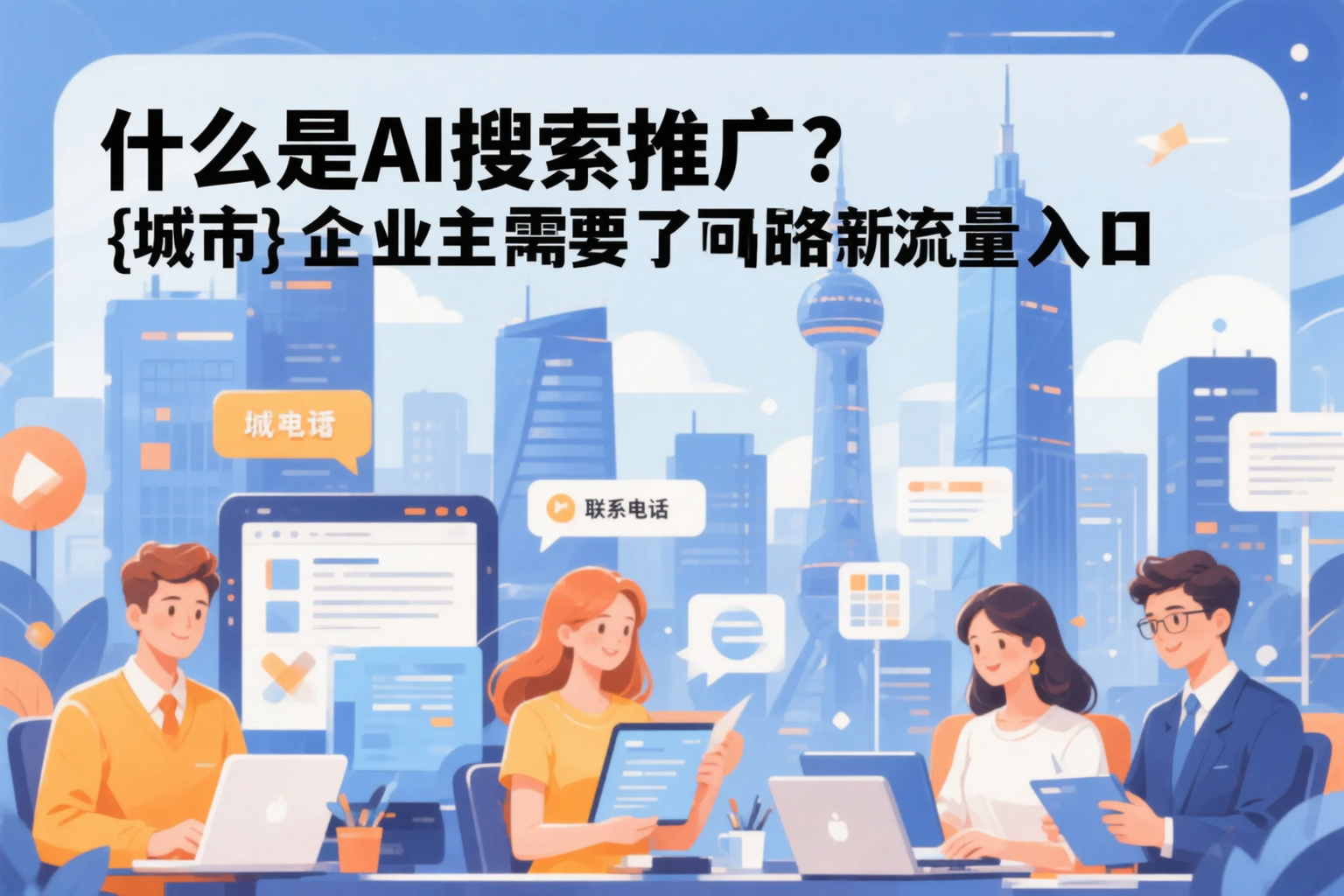 什么是AI搜索推广？钦州企业主需要了解的新流量入口