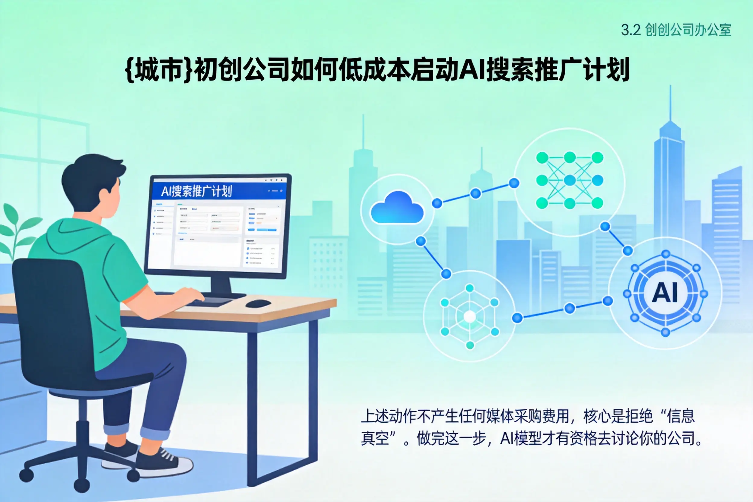 钦州初创公司如何低成本启动AI搜索推广计划