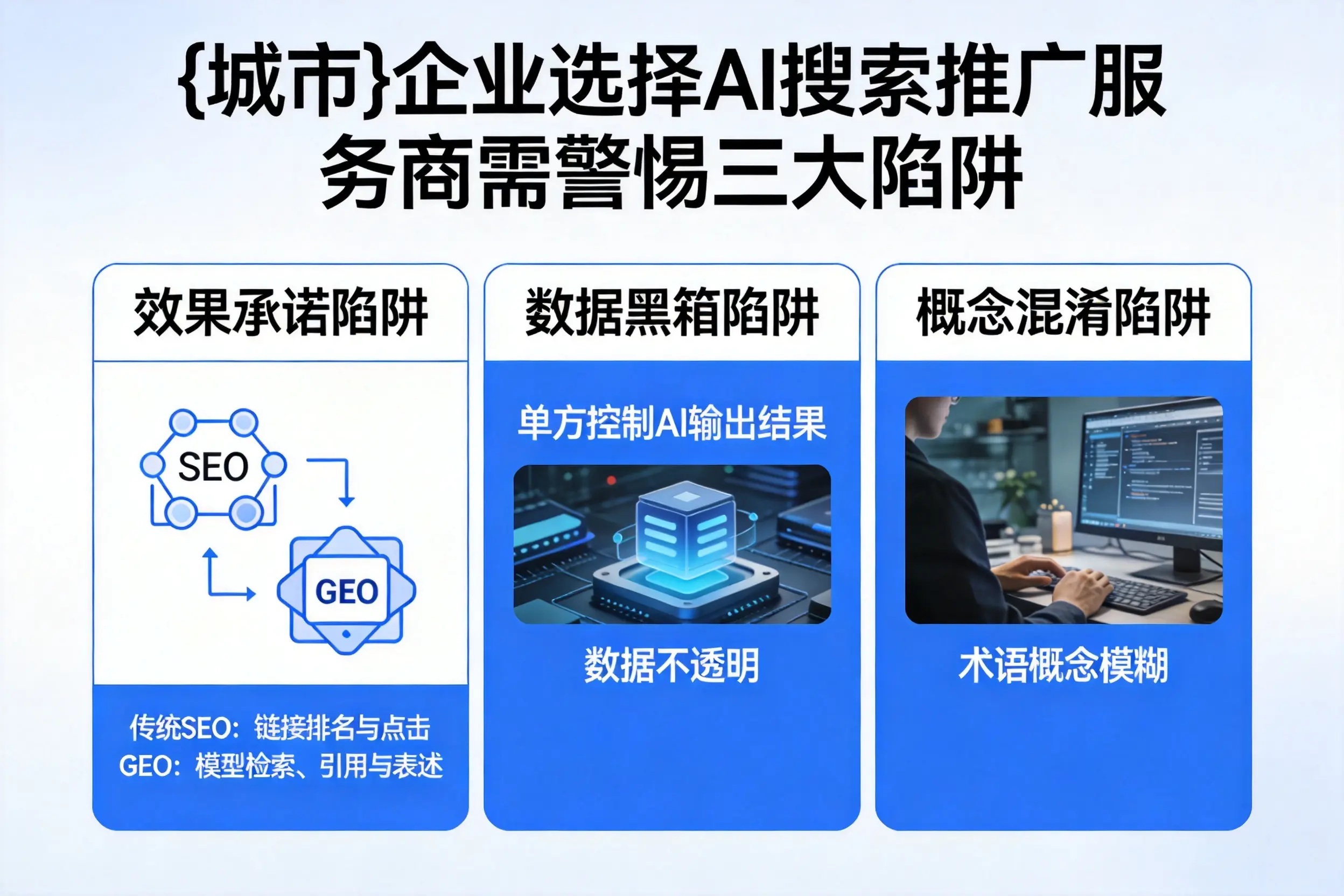 钦州企业选择AI搜索推广服务商需警惕三大陷阱