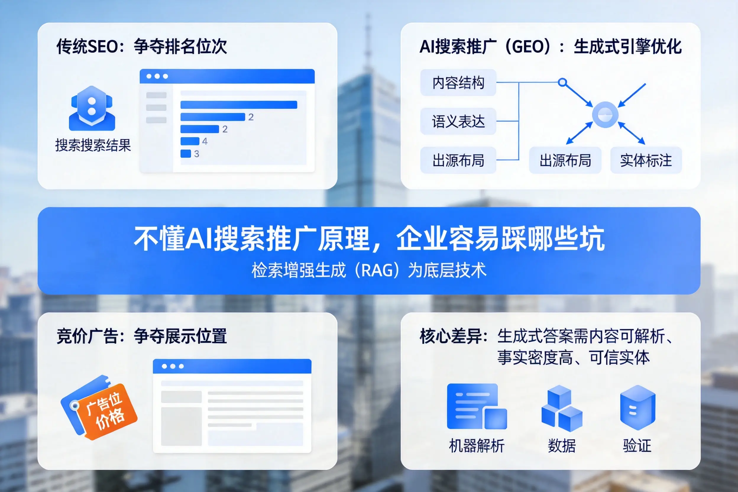 不懂AI搜索推广原理，钦州企业容易踩哪些坑