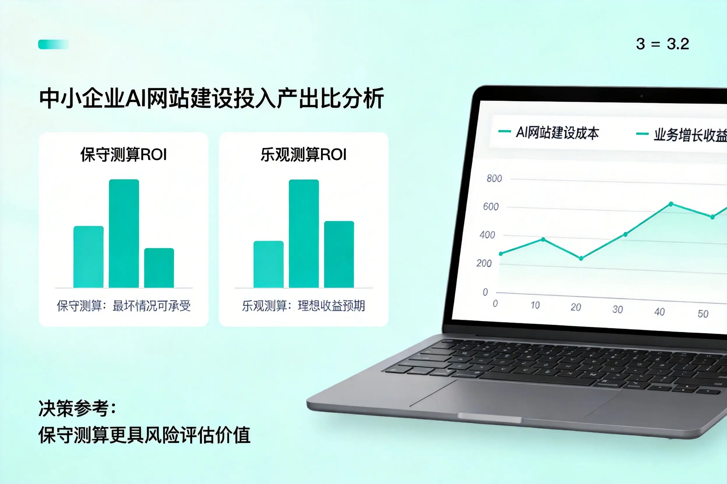 钦州中小企业AI网站建设投入产出比怎么算？先看这份分析