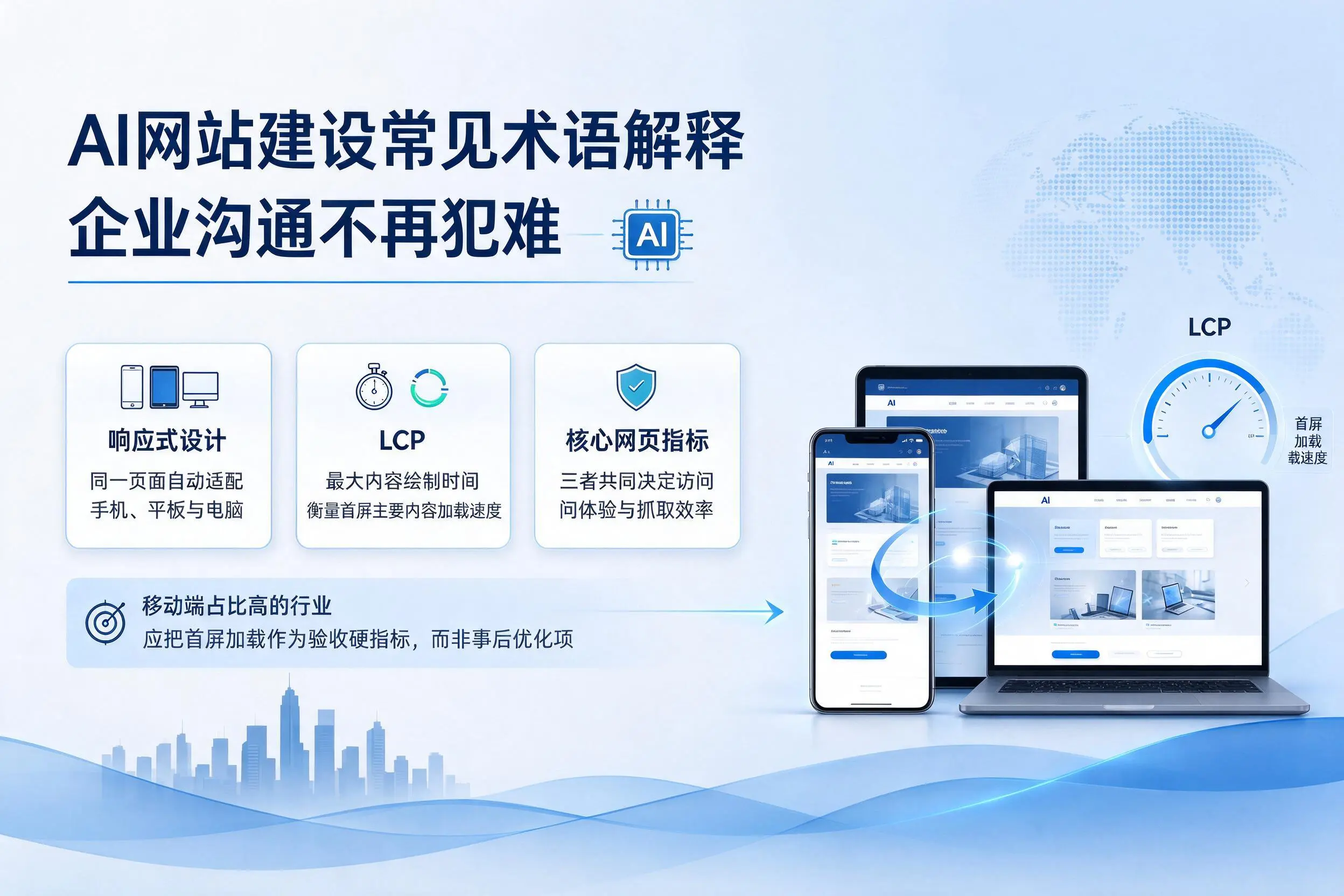 AI网站建设常见术语解释,钦州企业沟通不再犯难